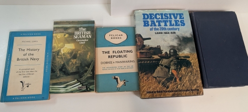 British Navy Naval History Battles 5 Vintage Military Book Bundle RUSI Copy : Royal Navy, naval mutinies and decisive land-sea-air battles - click to enlarge British Navy Naval History Battles 5 Vintage Military Book Bundle RUSI Copy : Royal Navy, naval mutinies and decisive land-sea-air battles