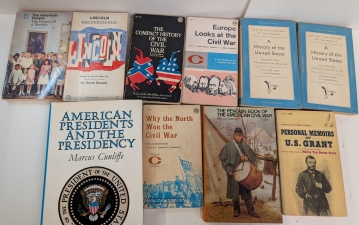 American Civil War Lincoln US Grant Presidents 10 Vintage History Book Bundle : Civil War, Lincoln, Grant and American political history - click to enlarge American Civil War Lincoln US Grant Presidents 10 Vintage History Book Bundle : Civil War, Lincoln, Grant and American political history