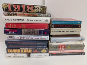 21 WWI Books Bundle Haig 1918 Churchill Botha Smuts Military History : Large WWI collection: Haig, 1918, Churchill & more - click to enlarge 21 WWI Books Bundle Haig 1918 Churchill Botha Smuts Military History : Large WWI collection: Haig, 1918, Churchill & more