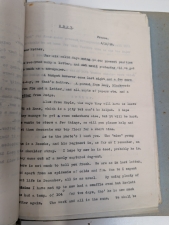Arthur Dean: Typescript Copies of First World War Letters, 1916–1917 : 82nd Field Company, Royal Engineers; approximately 100 sheets - click to enlarge Arthur Dean: Typescript Copies of First World War Letters, 1916–1917 : 82nd Field Company, Royal Engineers; approximately 100 sheets