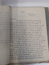 Arthur Dean: Typescript Copies of First World War Letters, 1916–1917 : 82nd Field Company, Royal Engineers; approximately 100 sheets - click to enlarge Arthur Dean: Typescript Copies of First World War Letters, 1916–1917 : 82nd Field Company, Royal Engineers; approximately 100 sheets