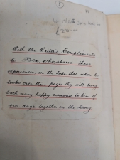 A Diary of the Events in My Life in the Army : William Raws, Liverpool Rifles, 1 September 1914–11 March 1916 - click to enlarge A Diary of the Events in My Life in the Army : William Raws, Liverpool Rifles, 1 September 1914–11 March 1916