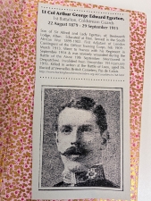 Captain Guy William Egerton: Letters from the Western Front : Welsh Regiment correspondence, January–May 1915 - click to enlarge Captain Guy William Egerton: Letters from the Western Front : Welsh Regiment correspondence, January–May 1915