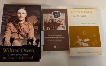 First World War Poetry & Literary History : Wilfred Owen, war poets, biographies, memoirs and the war in fiction and film - click to enlarge First World War Poetry & Literary History : Wilfred Owen, war poets, biographies, memoirs and the war in fiction and film