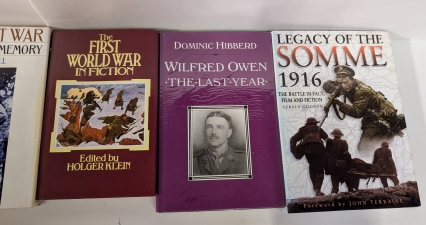 First World War Poetry & Literary History : Wilfred Owen, war poets, biographies, memoirs and the war in fiction and film - click to enlarge First World War Poetry & Literary History : Wilfred Owen, war poets, biographies, memoirs and the war in fiction and film