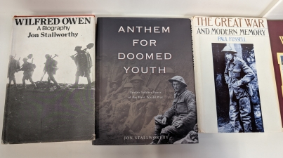 First World War Poetry & Literary History : Wilfred Owen, war poets, biographies, memoirs and the war in fiction and film - click to enlarge First World War Poetry & Literary History : Wilfred Owen, war poets, biographies, memoirs and the war in fiction and film