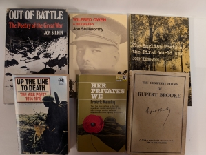 First World War Poetry & Literary History : Wilfred Owen, war poets, biographies, memoirs and the war in fiction and film - click to enlarge First World War Poetry & Literary History : Wilfred Owen, war poets, biographies, memoirs and the war in fiction and film