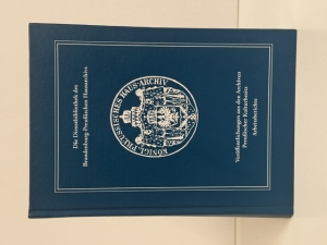 Die Dienstbibliothek des Brandenburg-Preubischen Hausarchivs : Katalog