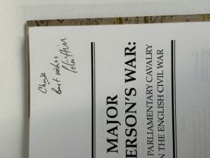 Major Sanderson�s War : Diary of a Parliamentary Cavalry Officer in the English Civil War